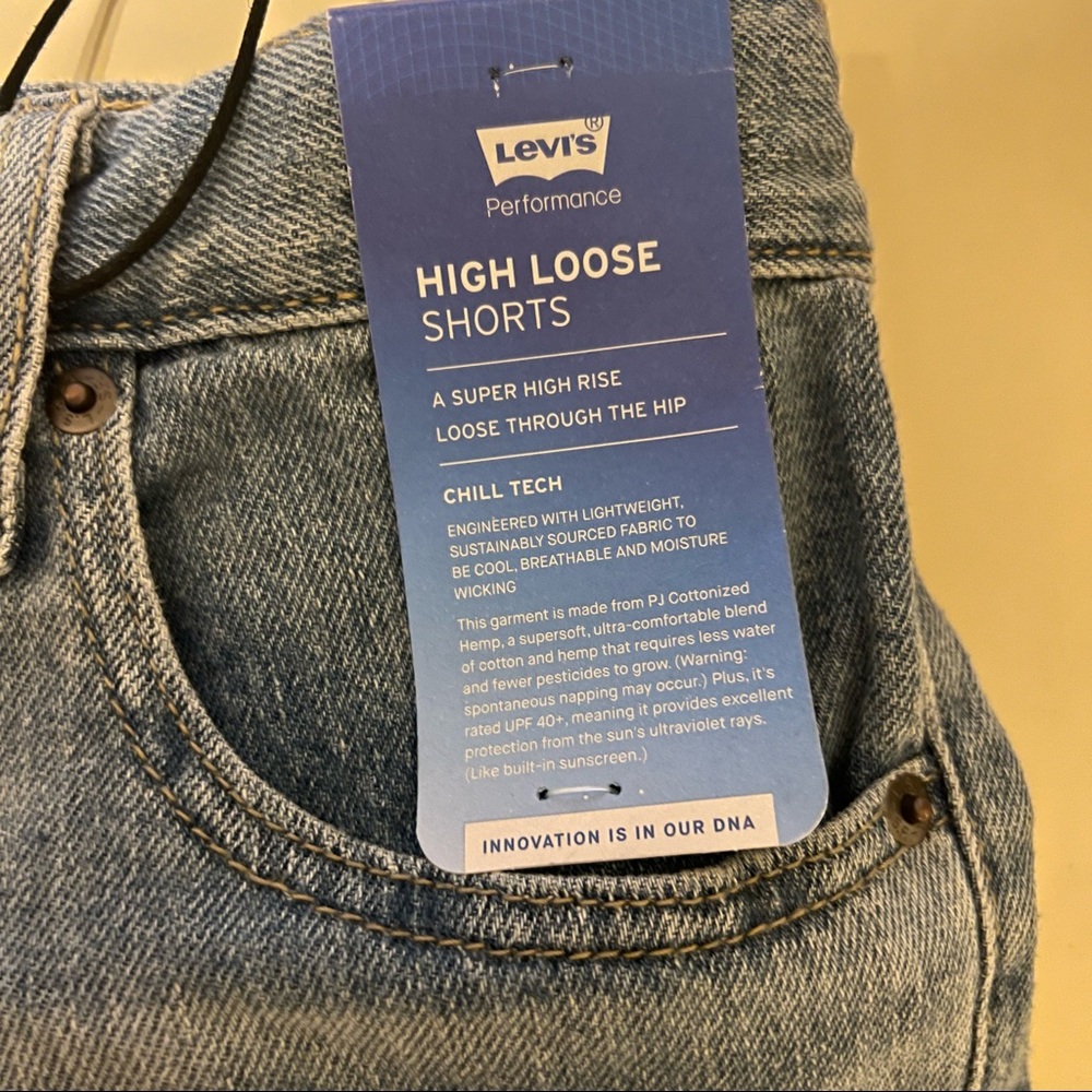 Levi’s High Loose Shorts NWT size 6